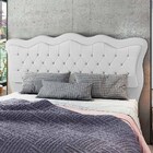 Cabeceira Cama Box Casal King Size Olympia 215cm Sintético Br