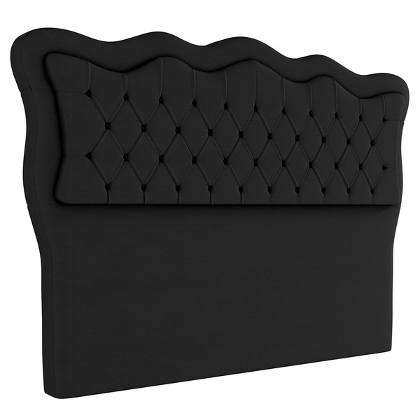 Cabeceira Cama Box Casal King Size Olympia 215cm Sintético Pr