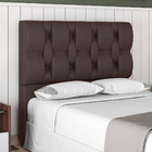 Cabeceira Cama Box Casal King Size Spezia Luxo 193cm Sintétic