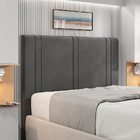 Cabeceira Cama Box Casal King Size Victtória 193cm Veludo Cin