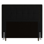 Cabeceira Cama Box Casal Luxor 140cm Com Tachas E Frame Coran