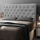 Cabeceira Cama Box Casal Lylla 140cm Capitonê Com Frame Suede