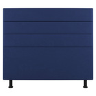 Cabeceira Cama Box Casal Malik 140cm Suede Azul - Desk Design