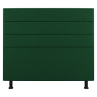 Cabeceira Cama Box Casal Malik 140cm Suede Verde - Desk Design