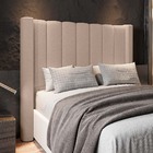 Cabeceira Cama Box Casal Montainne 160cm Linho Bege - Desk De