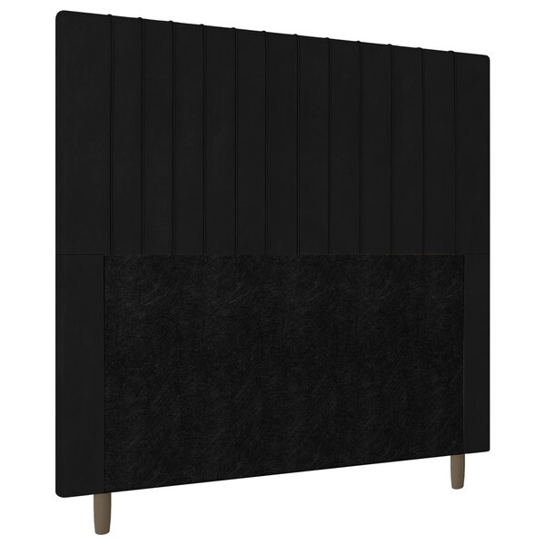 Cabeceira Cama Box Casal Nala 140cm Corano Preto - Desk Design