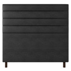Cabeceira Cama Box Casal Napoli 140cm Sintético Preto - Desk
