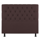 Cabeceira Cama Box Casal Nice 140cm Suede Marrom - Desk Design