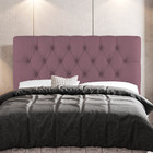 Cabeceira Cama Box Casal Nice 140cm Suede Rosê - Desk Design