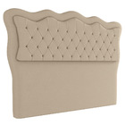 Cabeceira Cama Box Casal Olympia 162cm Sintético Bege - Desk