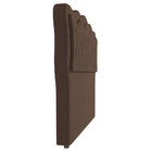 Cabeceira Cama Box Casal Olympia 162cm Veludo Marrom - Desk D