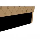 Cabeceira Cama Box Casal Plus 138cm Suede Cappucino