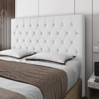 Cabeceira Cama Box Casal Potenza 140cm Sintético Branco - Des