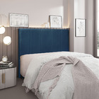 Cabeceira Cama Box Casal Queen 160cm Anya Veludo - Loja Sheep