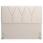 Cabeceira Cama Box Casal Queen 160cm Aura Linho W01 Cru - Mpo