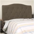 Cabeceira Cama Box Casal Queen 160cm Colônia Suede Marrom