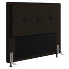 Cabeceira Cama Box Casal Queen 160cm D10 Ametista Suede Marro