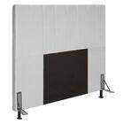 Cabeceira Cama Box Casal Queen 160cm D10 Jade Corano Branco -