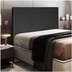 Cabeceira Cama Box Casal Queen 160cm D10 Jade Suede Cinza - M