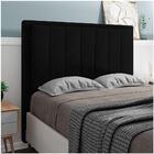 Cabeceira Cama Box Casal Queen 160cm D10 Opala Corano Preto -