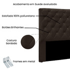 Cabeceira Cama Box Casal Queen 160cm Dora Suede - Loja Sheep