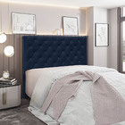 Cabeceira Cama Box Casal Queen 160cm Dora Suede - Loja Sheep