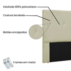 Cabeceira Cama Box Casal Queen 160cm Elisa Corino - Loja Shee