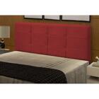 Cabeceira Cama Box Casal Queen 160cm London Vermelho