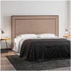 Cabeceira Cama Box Casal Queen 160cm Mali P02 Veludo Bege