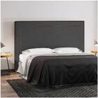 Cabeceira Cama Box Casal Queen 160cm Mali P02 Veludo Chumbo