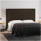 Cabeceira Cama Box Casal Queen 160cm Mali P02 Veludo Marrom
