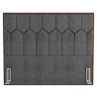 Cabeceira Cama Box Casal Queen 160cm Órion Z37 Linho Cinza -