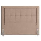 Cabeceira Cama Box Casal Queen 160cm Paolla P02 Veludo Bege