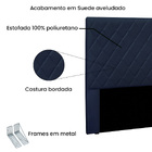 Cabeceira Cama Box Casal Queen 160cm Tina Suede - Loja Sheep