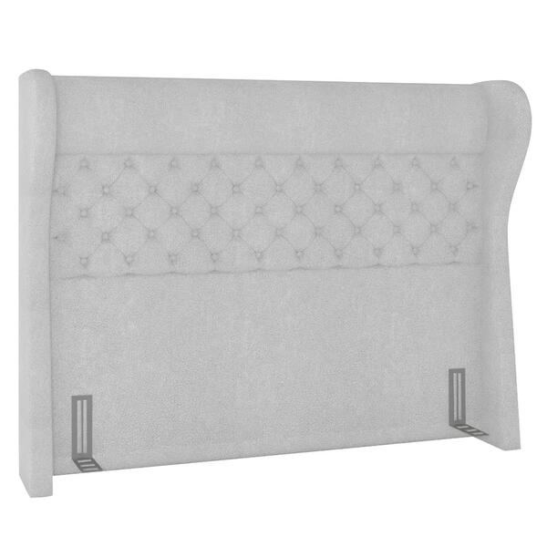 Cabeceira Cama Box Casal Queen 160cm Trinidad Z37 Boucle Bran