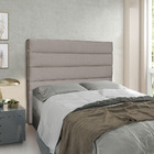 Cabeceira Cama Box Casal Queen 160cm Vera Linho Rústico - Loj