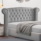 Cabeceira Cama Box Casal Queen Size Adelle 160cm Com Frame Li