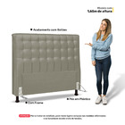 Cabeceira Cama Box Casal Queen Size Ciara 160cm Botonê Com Fr