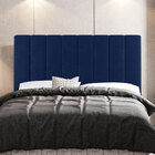 Cabeceira Cama Box Casal Queen Size Cora 160cm Suede Azul - D