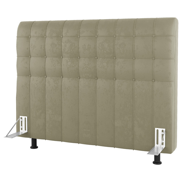Cabeceira Cama Box Casal Queen Size Dahlia 160cm Com Fram...