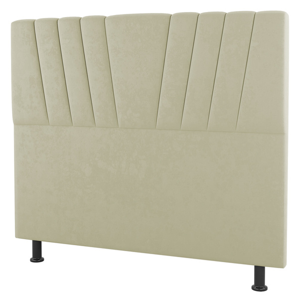 Cabeceira Cama Box Casal Queen Size Dublin 160cm Sintético Be