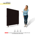 Cabeceira Cama Box Casal Queen Size Itália 160cm Corano Marro