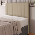 Cabeceira Cama Box Casal Queen Size Ivana 160cm Sintético Beg