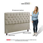 Cabeceira Cama Box Casal Queen Size Lylla 160cm Capitonê Com