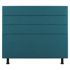 Cabeceira Cama Box Casal Queen Size Malik 160cm Suede Turques