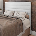 Cabeceira Cama Box Casal Queen Size Natali 160cm Sintético Br