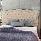Cabeceira Cama Box Casal Queen Size Olympia 182cm Sintético B