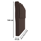 Cabeceira Cama Box Casal Queen Size Olympia 182cm Sintético M