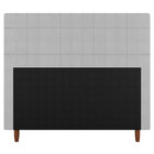 Cabeceira Cama Box Casal Queen Size Parisis 160cm Sintético B