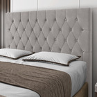 Cabeceira Cama Box Casal Queen Size Potenza 160cm Veludo Prat